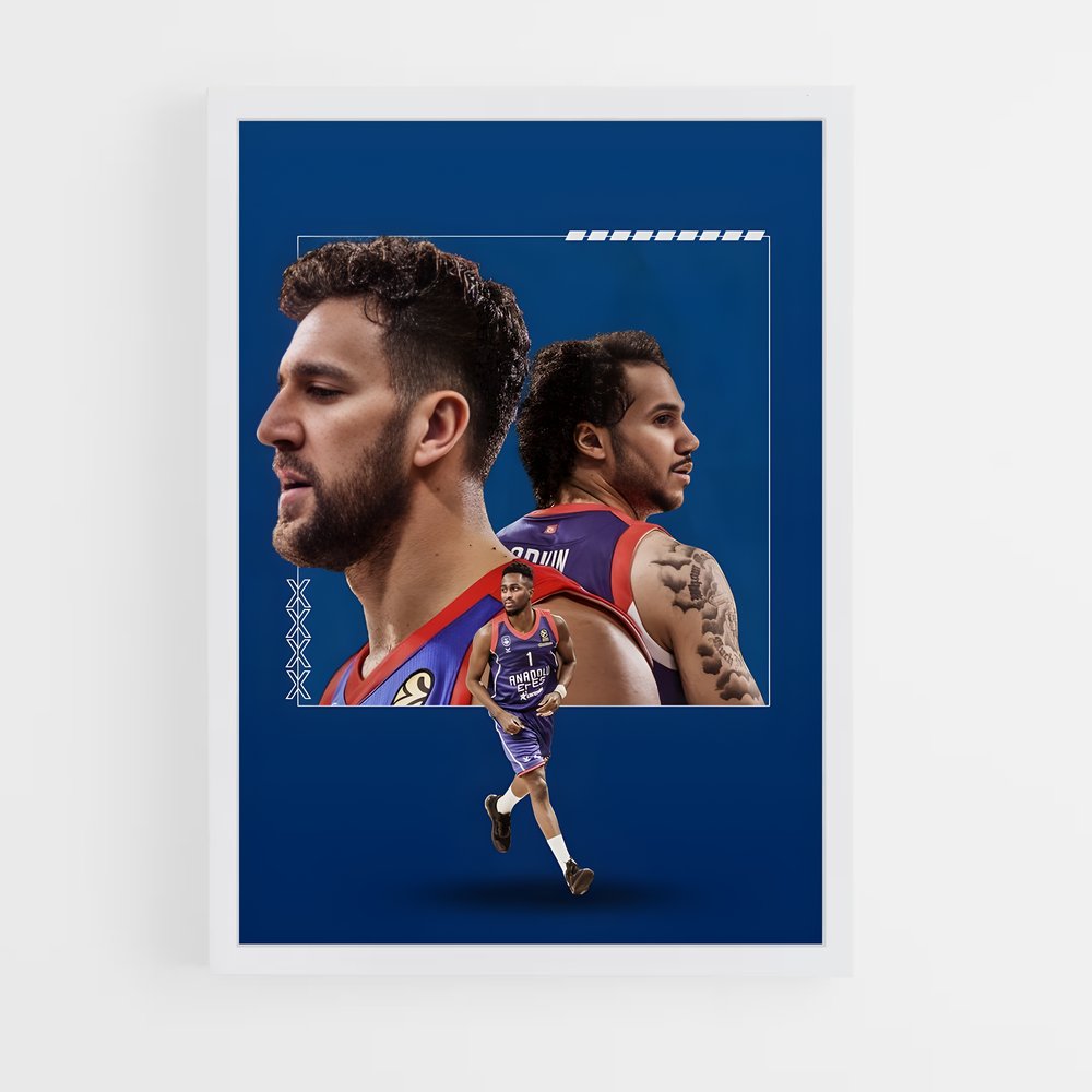 Poster Street Warrior – affiche Basketball (vue 3)